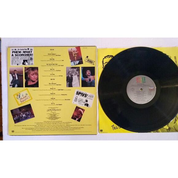 David Bowie Absolute Beginners Original Soundtrack Vinyl LP Record Sade 1986 CRC - Picture 3 of 4